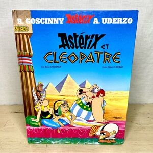 Hachette Astérix et Cléopatre 2000 Hardcover French Comic Book